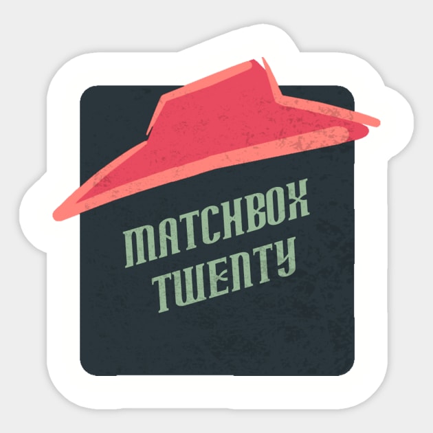 matchbox twenty Sticker by Bike Ilustrada